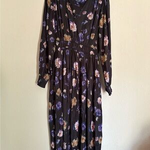 Floral Long Sleeve Dress